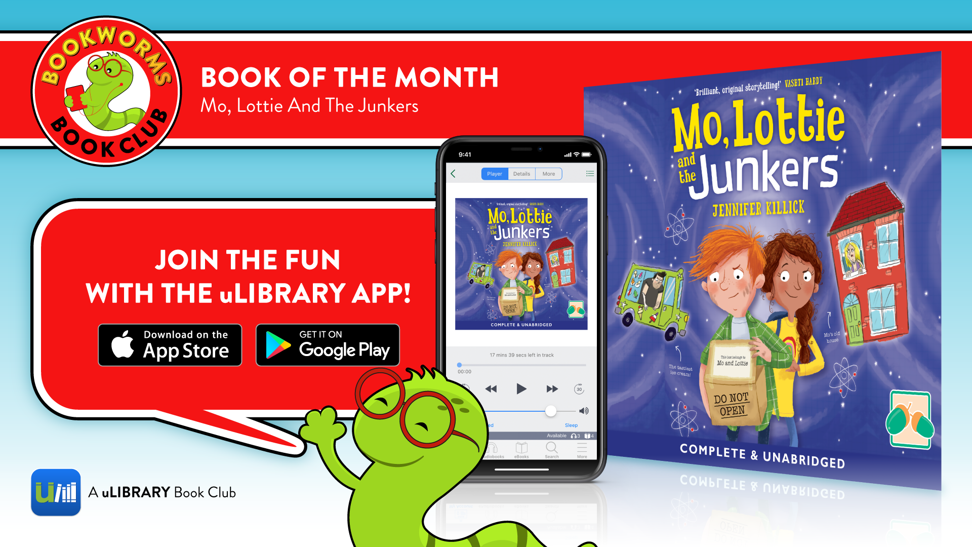 Bookworms MoLottieAndTheJunkers DigitalSignage 1920x1080