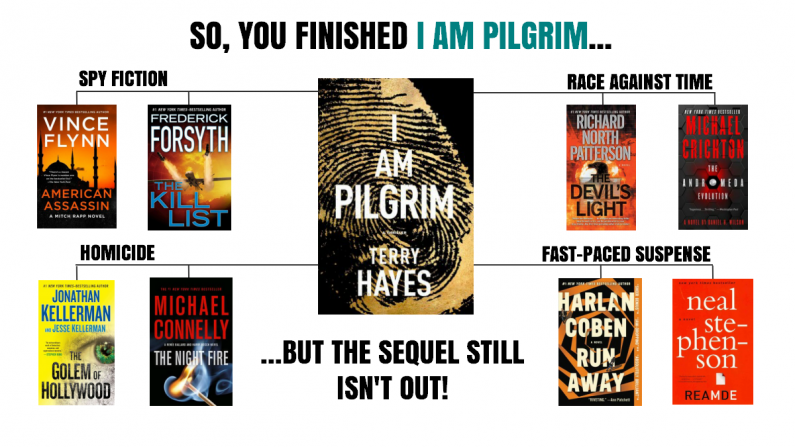 I am Pilgrim Reading map