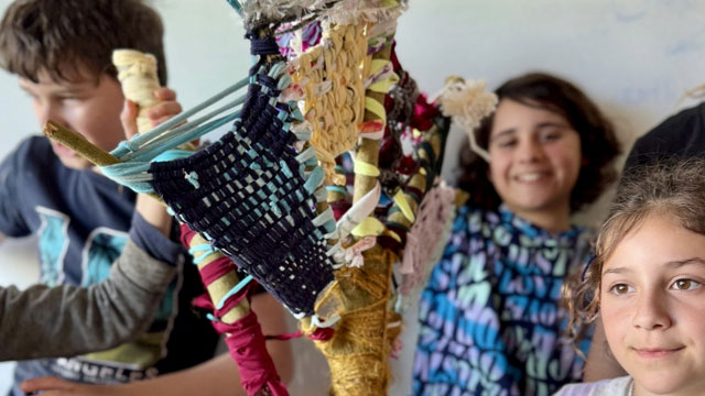 Tile   Branch Weaving