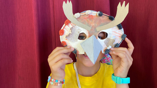 Earth Aroha Mask Making